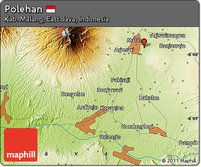 Physical Map of Polehan