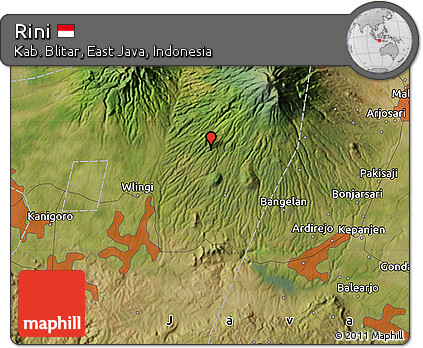 Satellite Map of Rini