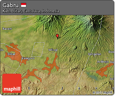 Satellite Map of Gabru