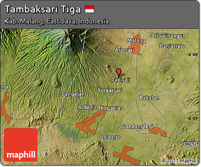 Satellite Map of Tambaksari Tiga