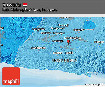 Political Panoramic Map of Suwaru
