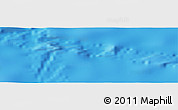 Physical Panoramic Map of the area around 8° 12' 42" S, 112° 58' 29" W