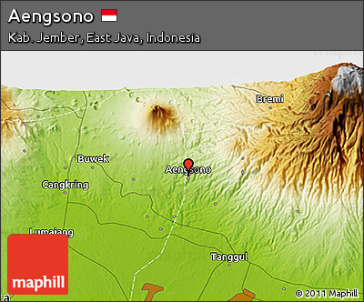 Physical 3D Map of Aengsono