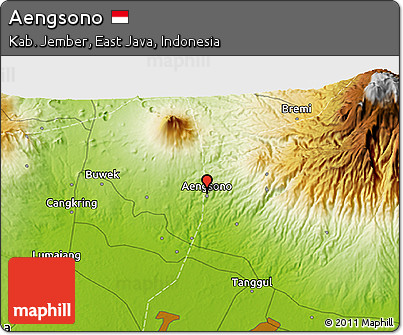 Physical 3D Map of Aengsono