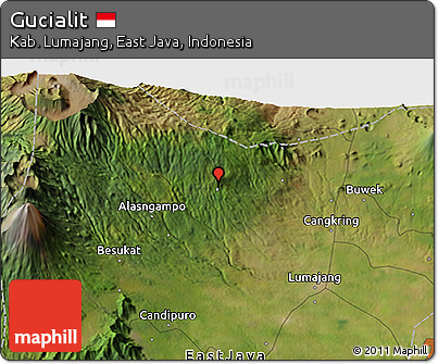 Satellite 3D Map of Gucialit