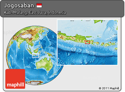 Physical Location Map of Jogosaban