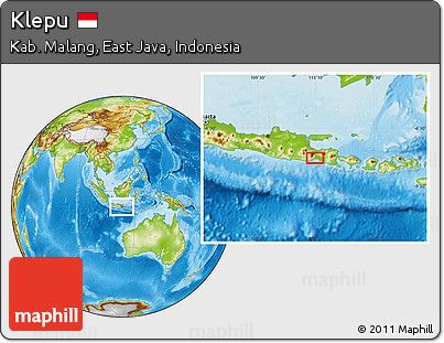 Physical Location Map of Klepu