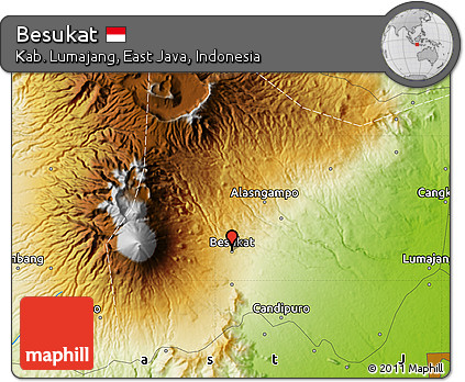 Physical Map of Besukat
