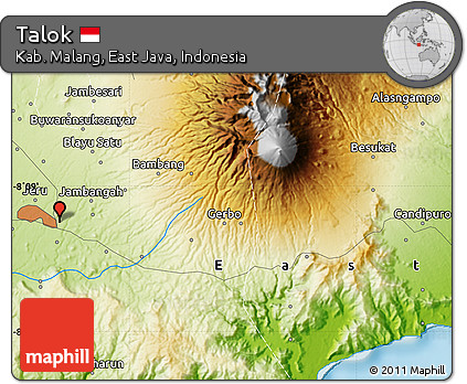 Physical Map of Talok