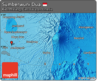 Political Map of Sumberwuni Dua