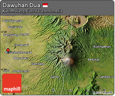 Satellite Map of Dawuhan Dua