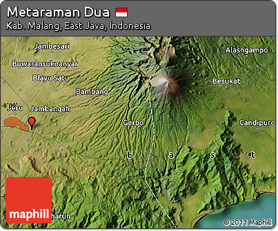Satellite Map of Metaraman Dua