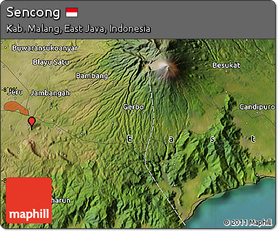 Satellite Map of Sencong