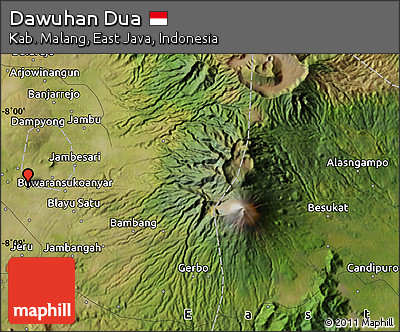 Satellite Map of Dawuhan Dua