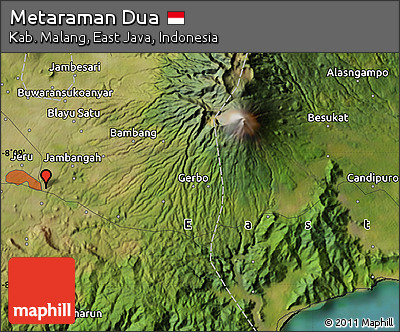 Satellite Map of Metaraman Dua
