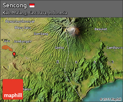 Satellite Map of Sencong