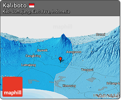 Political Panoramic Map of Kaliboto