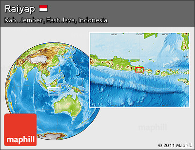 Physical Location Map of Raiyap
