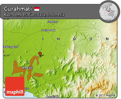 Physical Map of Curahmati