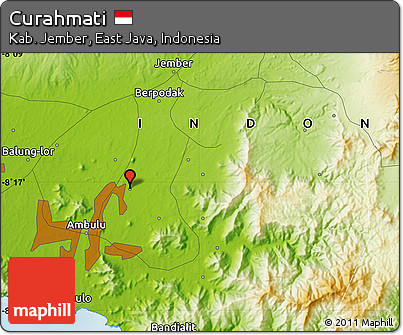 Physical Map of Curahmati