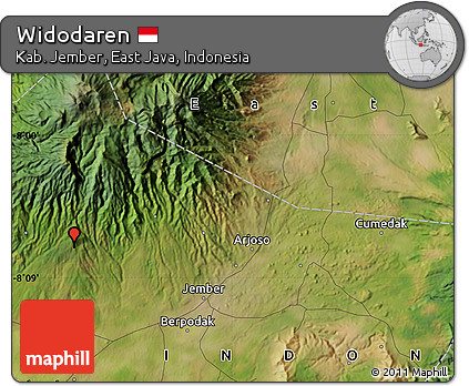 Satellite Map of Widodaren