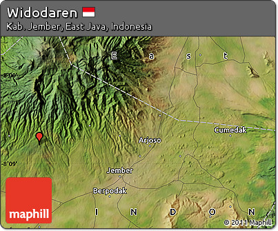 Satellite Map of Widodaren
