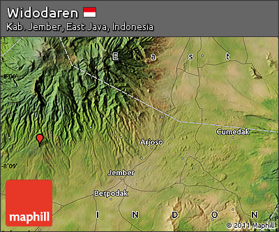 Satellite Map of Widodaren