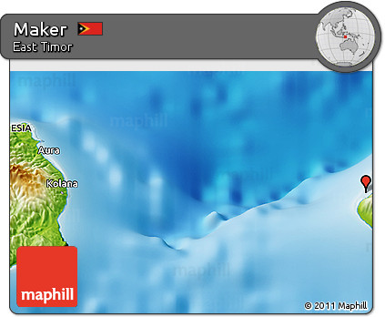 Physical 3D Map of Maker