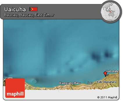 Satellite 3D Map of Uaicuha