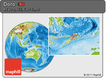 Physical Location Map of Doro