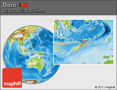 Physical Location Map of Doro