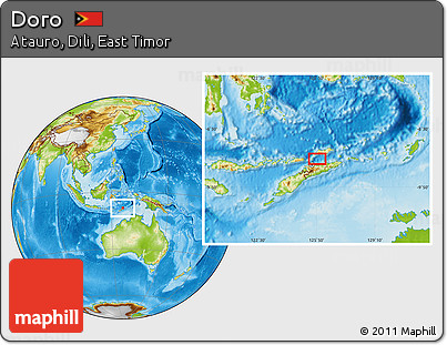 Physical Location Map of Doro