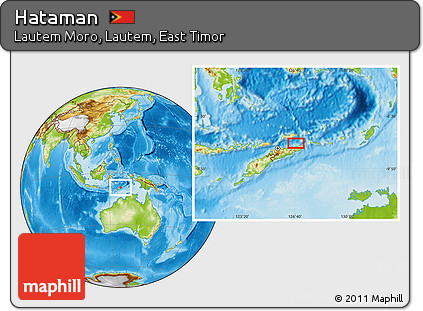 Physical Location Map of Hataman
