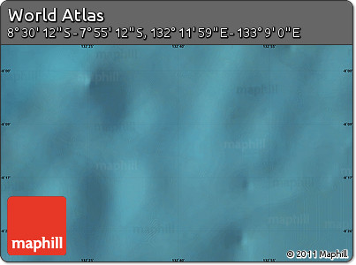 Satellite Map of the Area around 8° 12' 42" S, 132° 40' 30" E