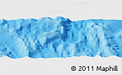 Physical Panoramic Map of the area around 8° 12' 42" S, 13° 31' 30" W