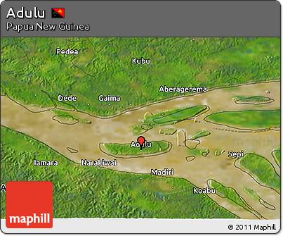 Satellite 3D Map of Adulu