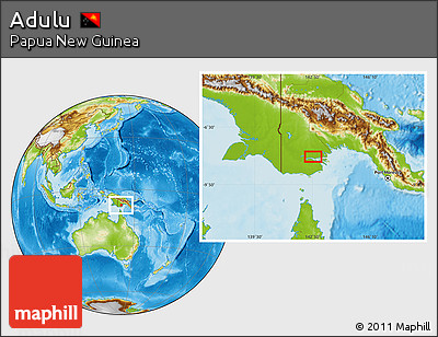 Physical Location Map of Adulu