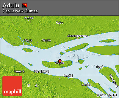 Physical Map of Adulu
