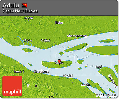Physical Map of Adulu