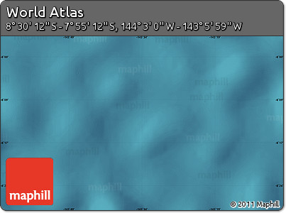 Satellite Map of the Area around 8° 12' 42" S, 143° 34' 29" W