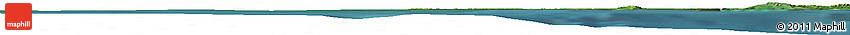 Satellite Horizon Map of the Area around 8° 12' 42" S, 145° 25' 30" E