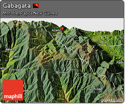 Satellite 3D Map of Gabagata