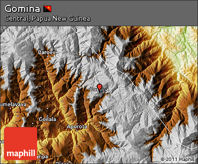 Physical Map of Gomina