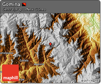 Physical Map of Gomina
