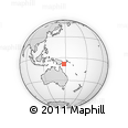 Outline Map of Ioma, rectangular outline