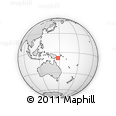 Outline Map of Momonga, rectangular outline