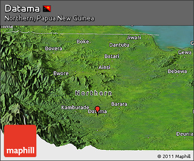 Satellite Panoramic Map of Datama