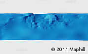 Physical Panoramic Map of the area around 8° 12' 42" S, 147° 49' 29" W