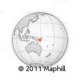 Outline Map of the Area around 8° 12' 42" S, 148° 49' 29" E, rectangular outline