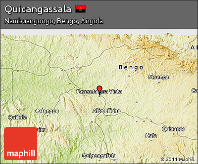 Physical 3D Map of Quicangassala